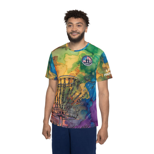 Water Color Men's Disc Golf Jersey