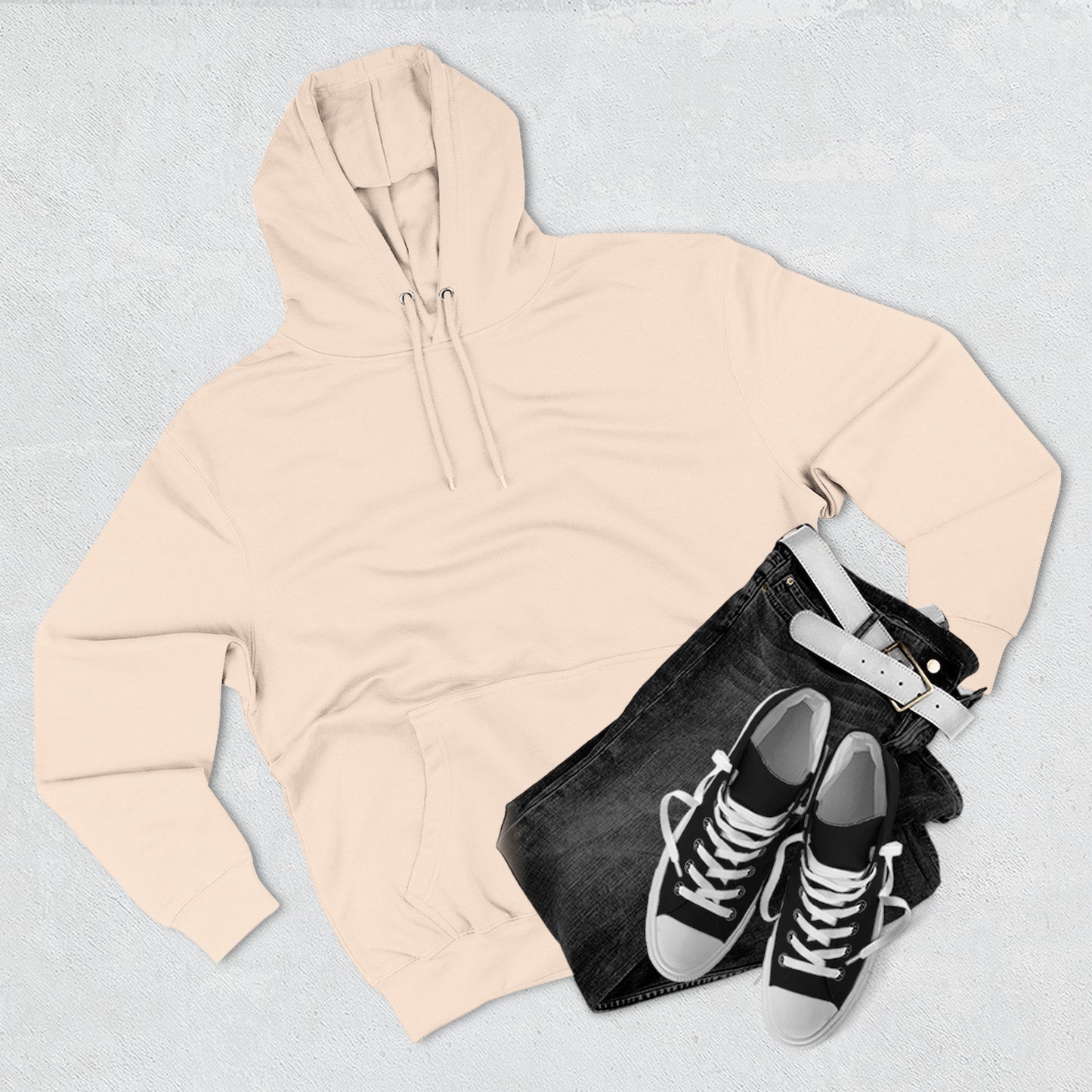 Old Man Kris - Old Men Disc Golf Cozy Three-Panel Fleece Hoodie