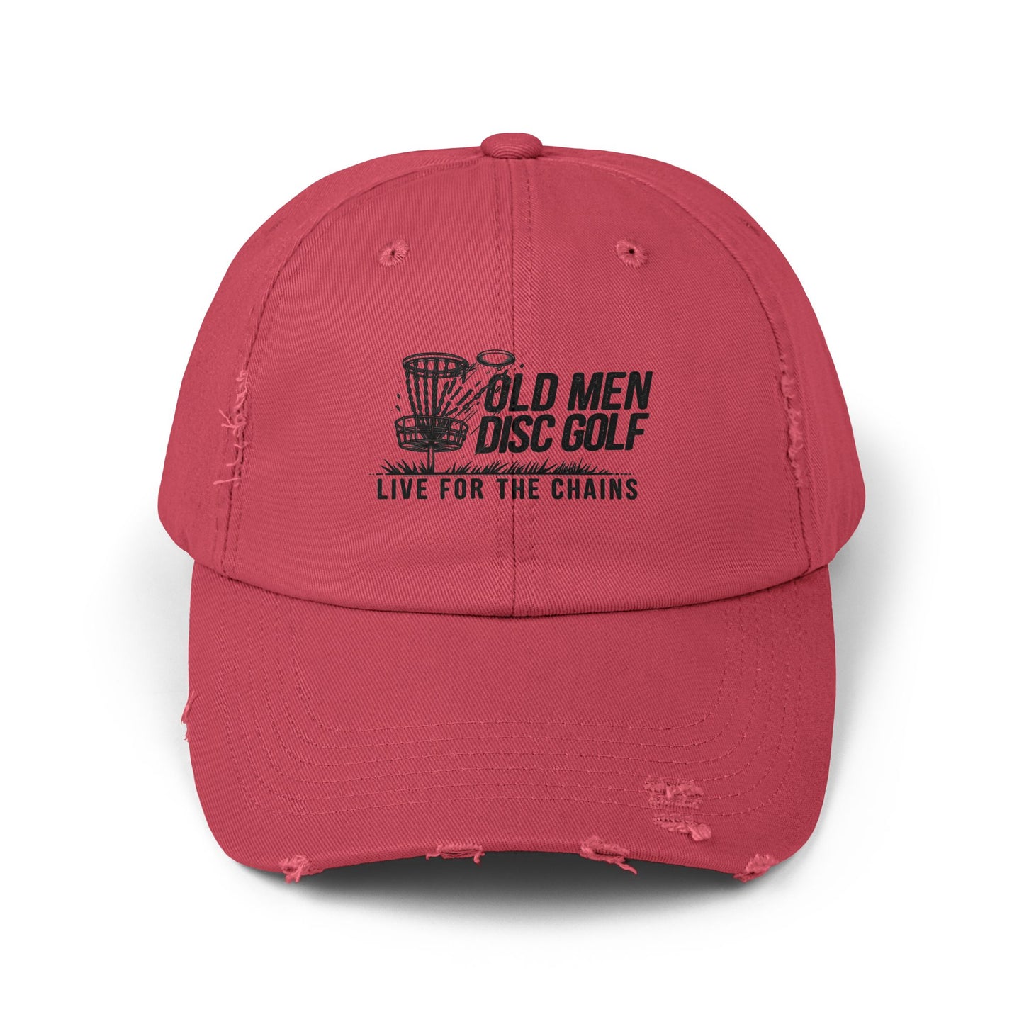 Vintage Style Unisex Distressed Cap for Casual Wear