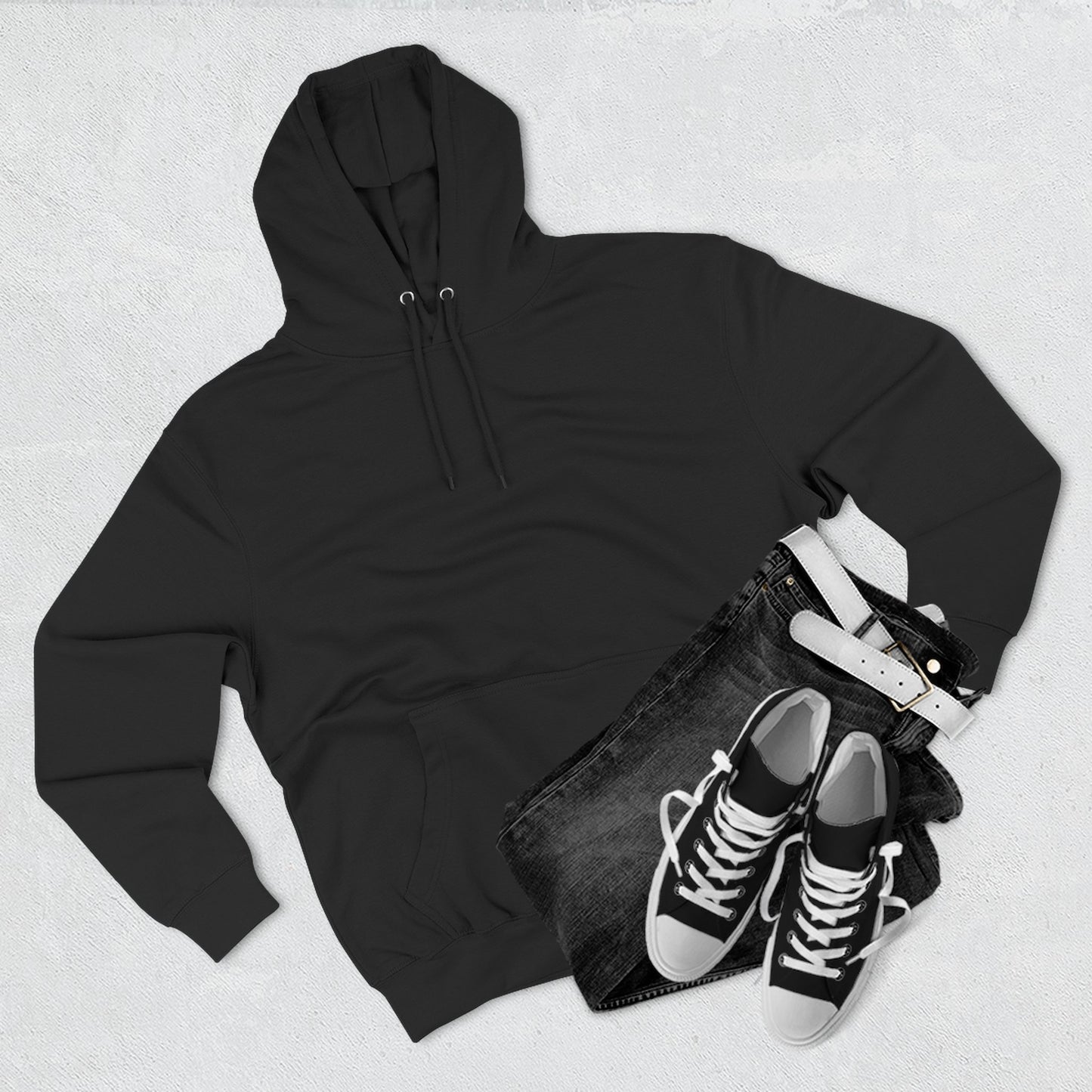 Old Man Kris - Old Men Disc Golf Cozy Three-Panel Fleece Hoodie