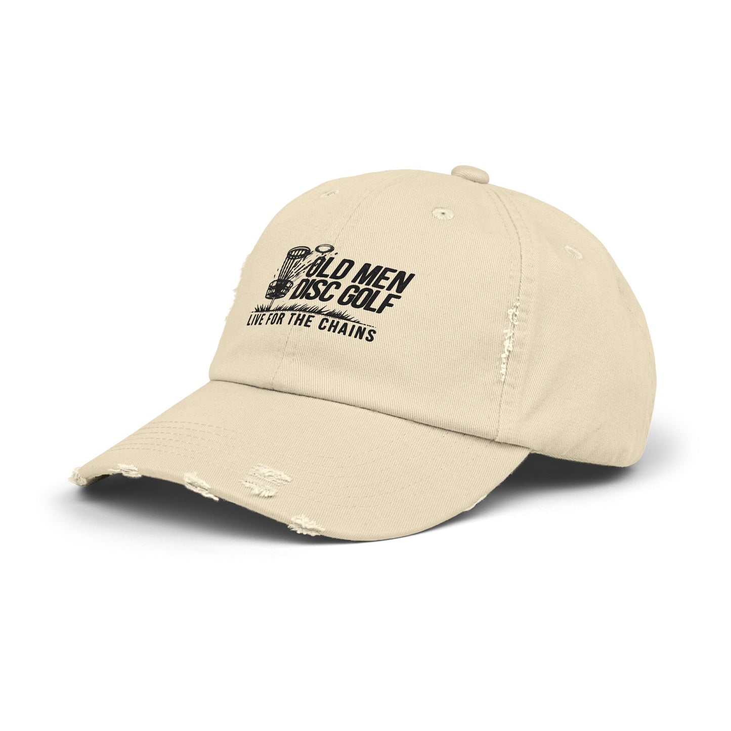 Vintage Style Unisex Distressed Cap for Casual Wear