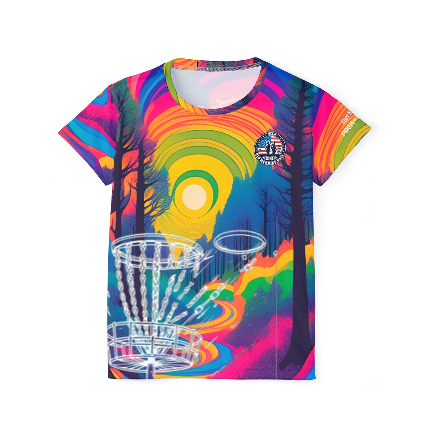 Dreamy Forest Women's Disc Golf Jersey