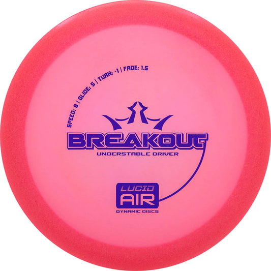 Dynamic Discs Lucid AIR Breakout Fairway Driver Golf Disc